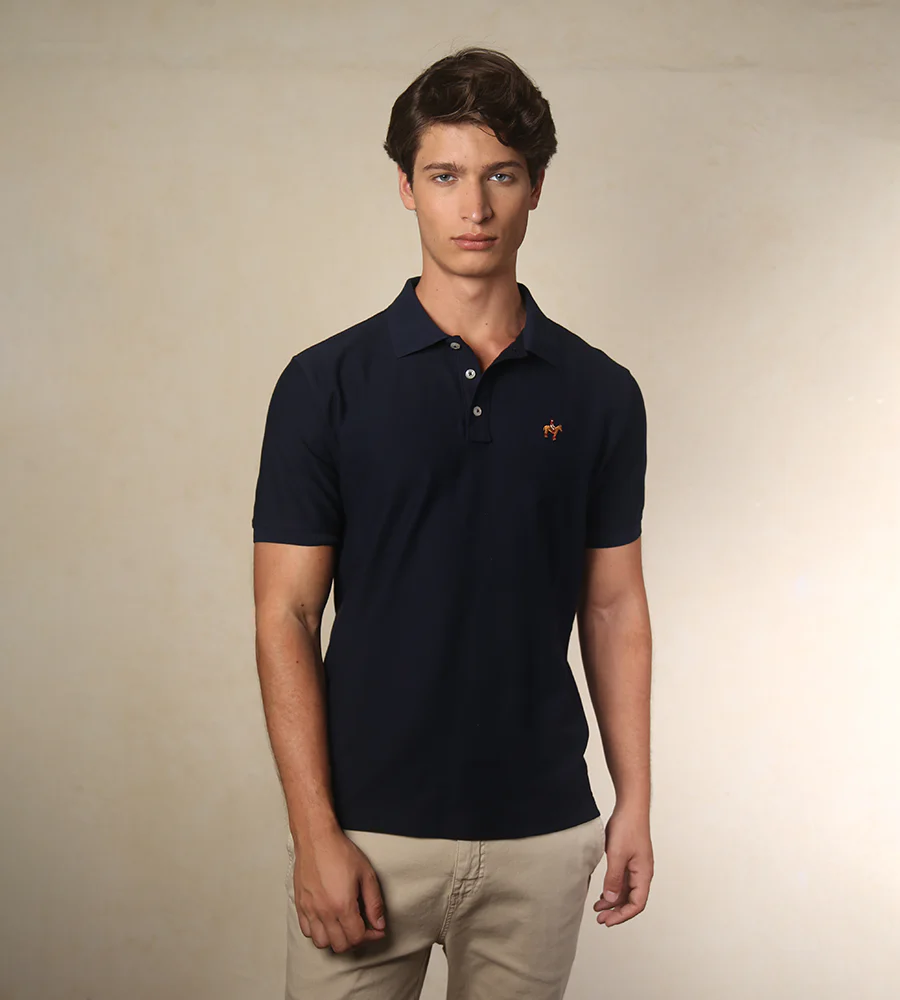 Polo Fondo Entero Azul Navy Ref. 101200625 - Imagen 3