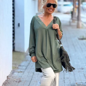 CAMISETA LENCERO SUPER OVERSIZE ESTHER MULTICOLOR