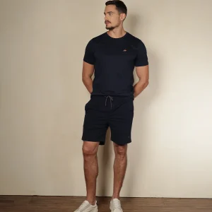 Camiseta Bordada Color Azul Navy Ref. 152031125