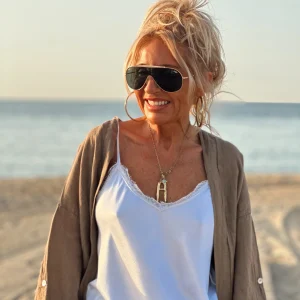 CHAQUETA LINO BETTY MULTICOLOR