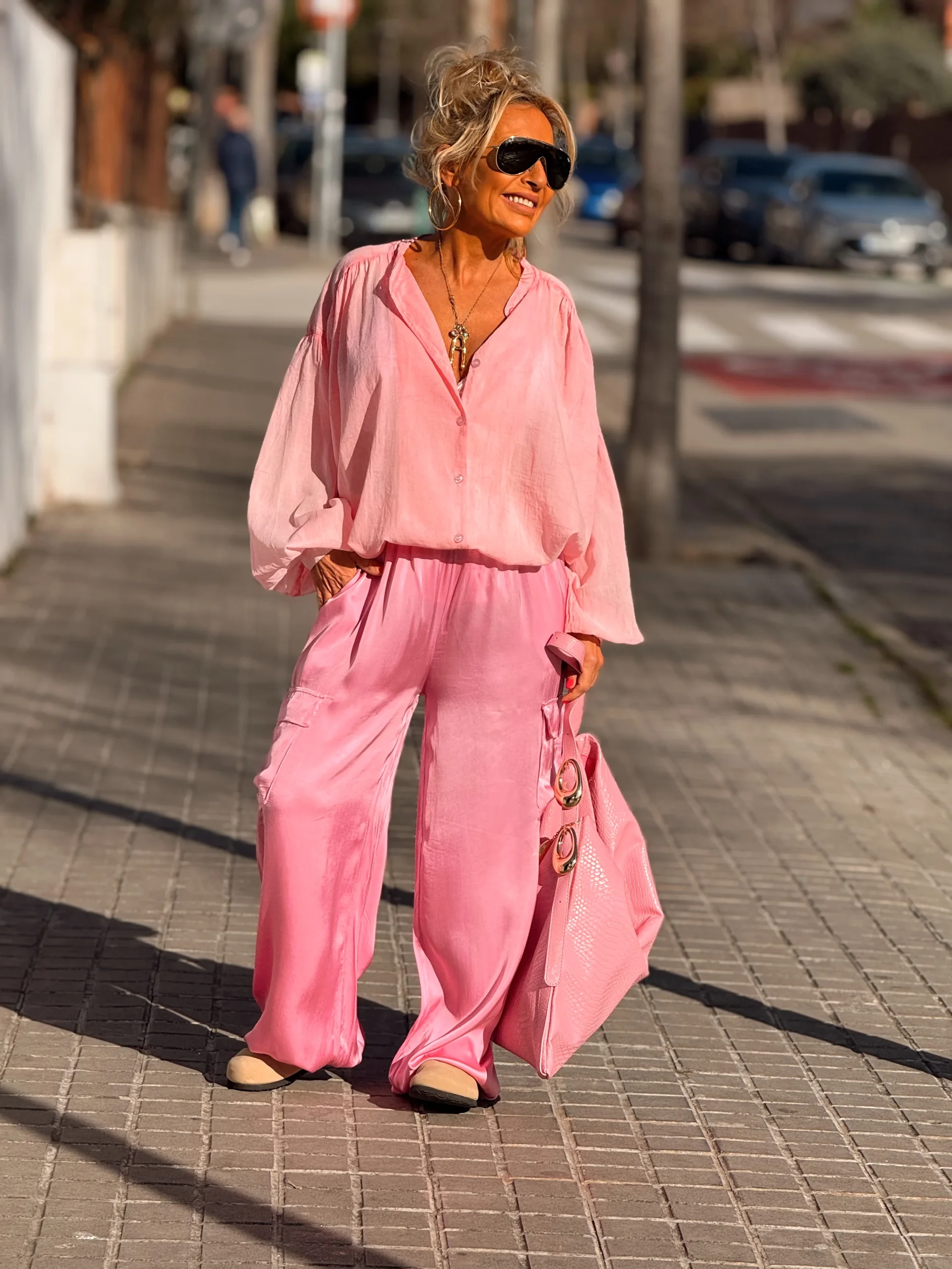 PANTALON SABRINA ROSA - Imagen 6