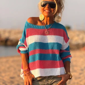 JERSEY CORTO RAYAS JULIETA MULTICOLOR