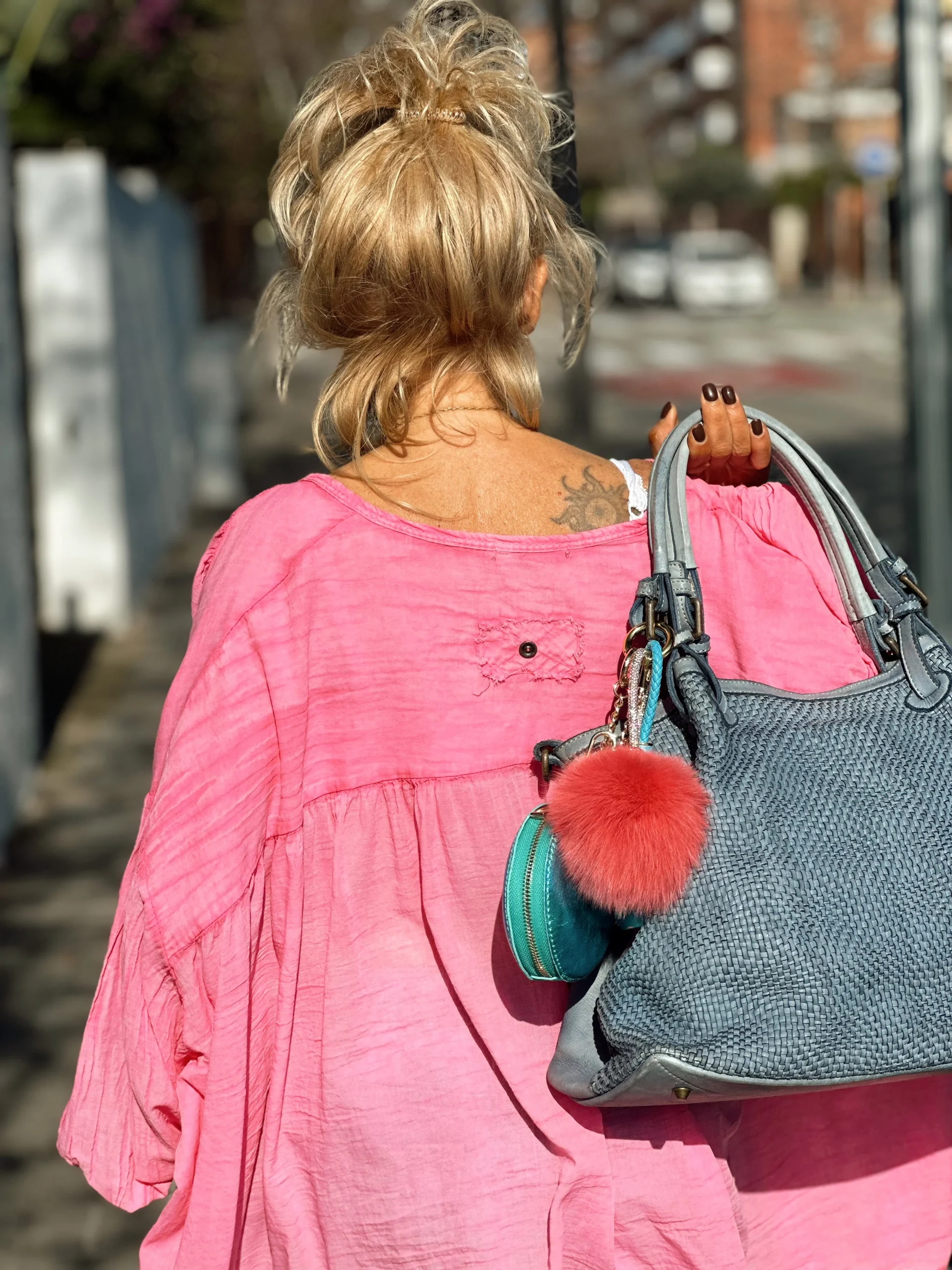 BLUSA SUPER OVERSIZE LUPA MULTICOLOR - Imagen 7