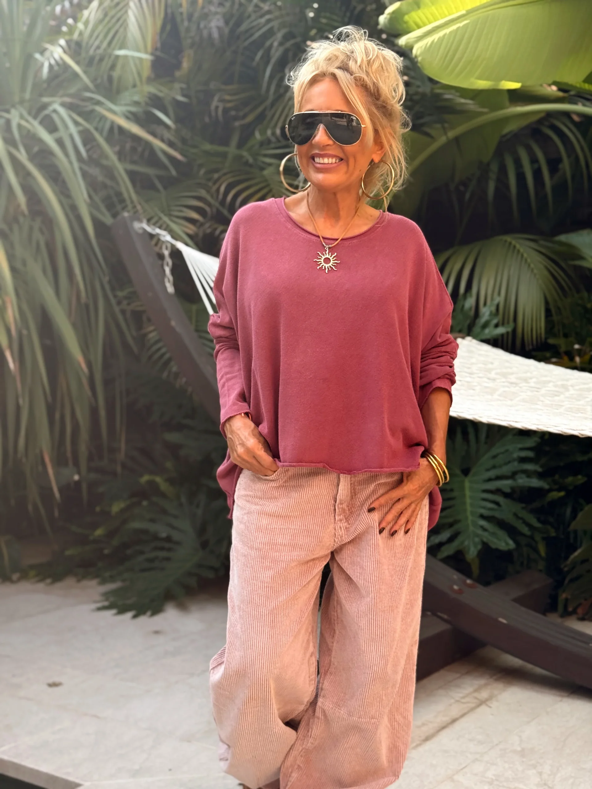 CAMISETA DESGASTADA OVERSIZE DANI MULTICOLOR - Imagen 3