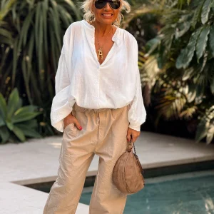 PANTALON BAGGY JULIEN BEIGE