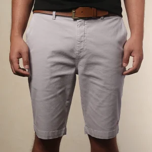Bermuda Tejido Plano Color Gris Claro Ref. 117030925
