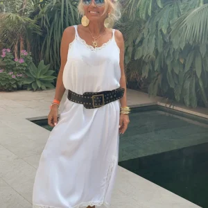 CINTURÓN LARGO BOHO-CHIC NEGRO