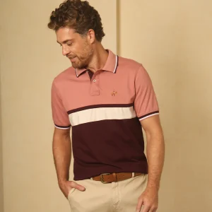 Polo Bloques Color Rosa Viejo Ref. 129040625