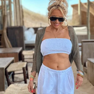 CARDIGAN CORTO ANNY KAKI