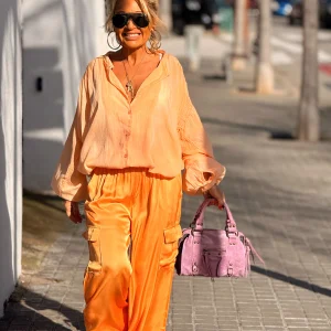 PANTALON SABRINA NARANJA