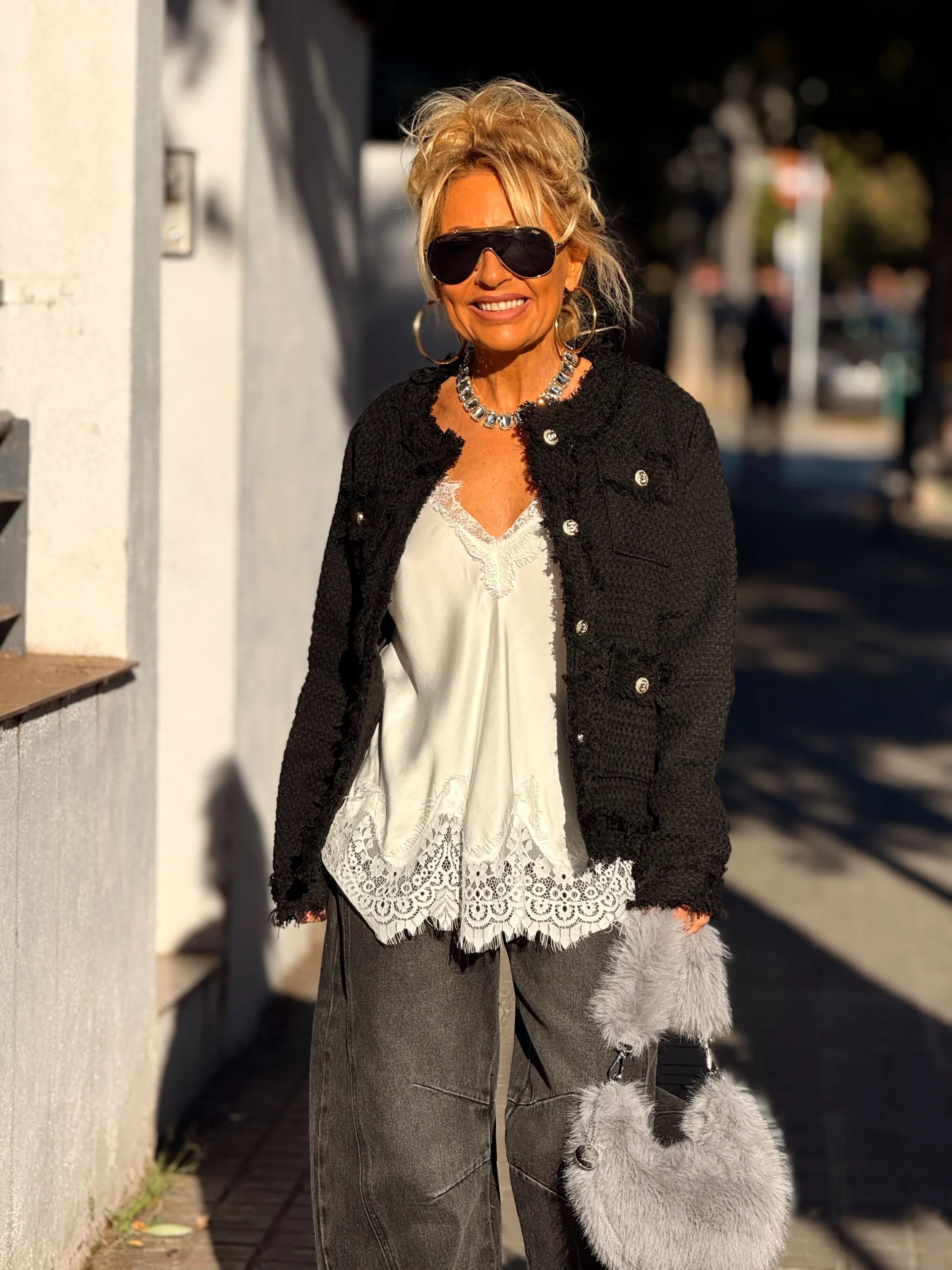 CHAQUETA CHANEL NEGRO - Imagen 7