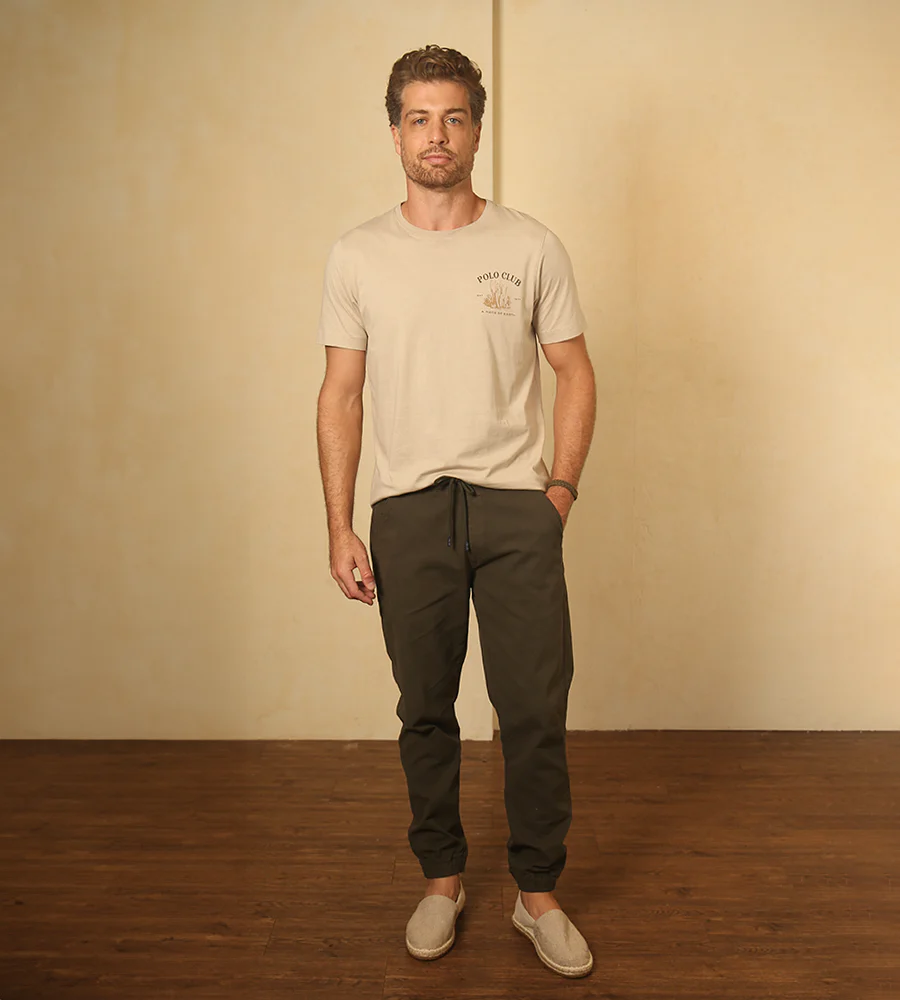 Camiseta Estampada Color Arena Ref. 150010625 - Imagen 5