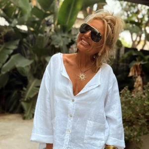 CAMISA LINO RITA MULTICOLOR