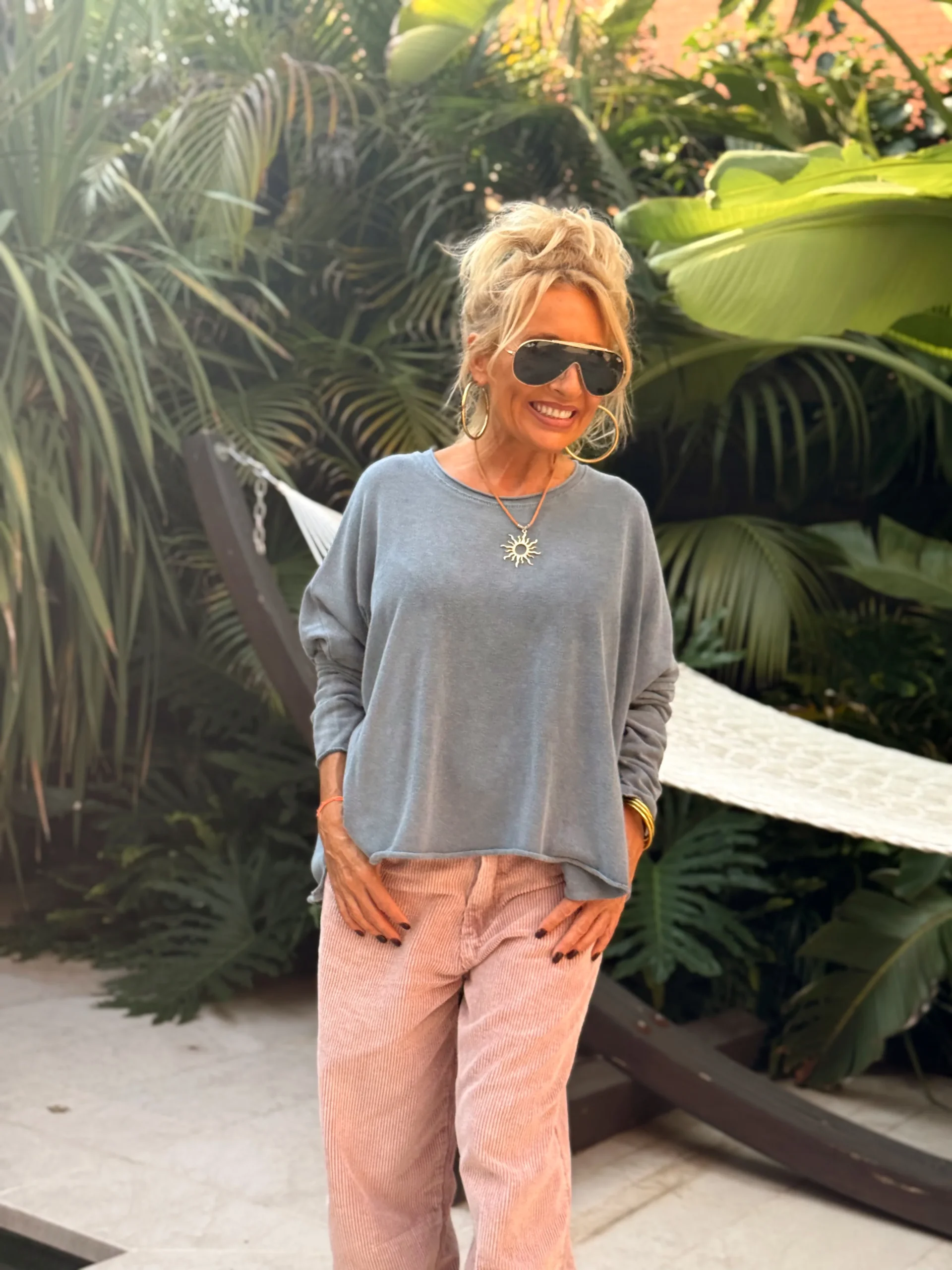 CAMISETA DESGASTADA OVERSIZE DANI MULTICOLOR - Imagen 4