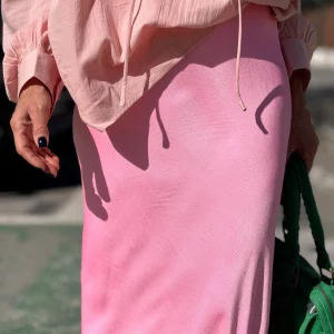 FALDA TUBO ROSA CHICLE