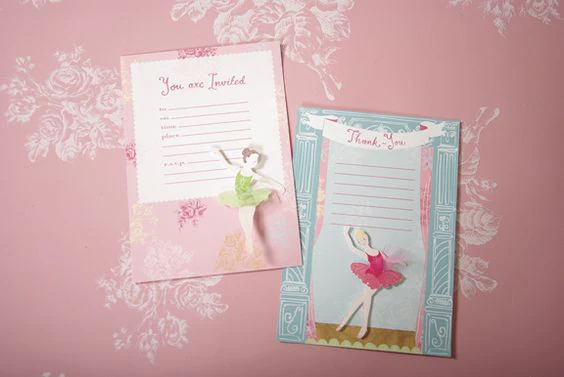Little Dancers Invitaciones - Imagen 3