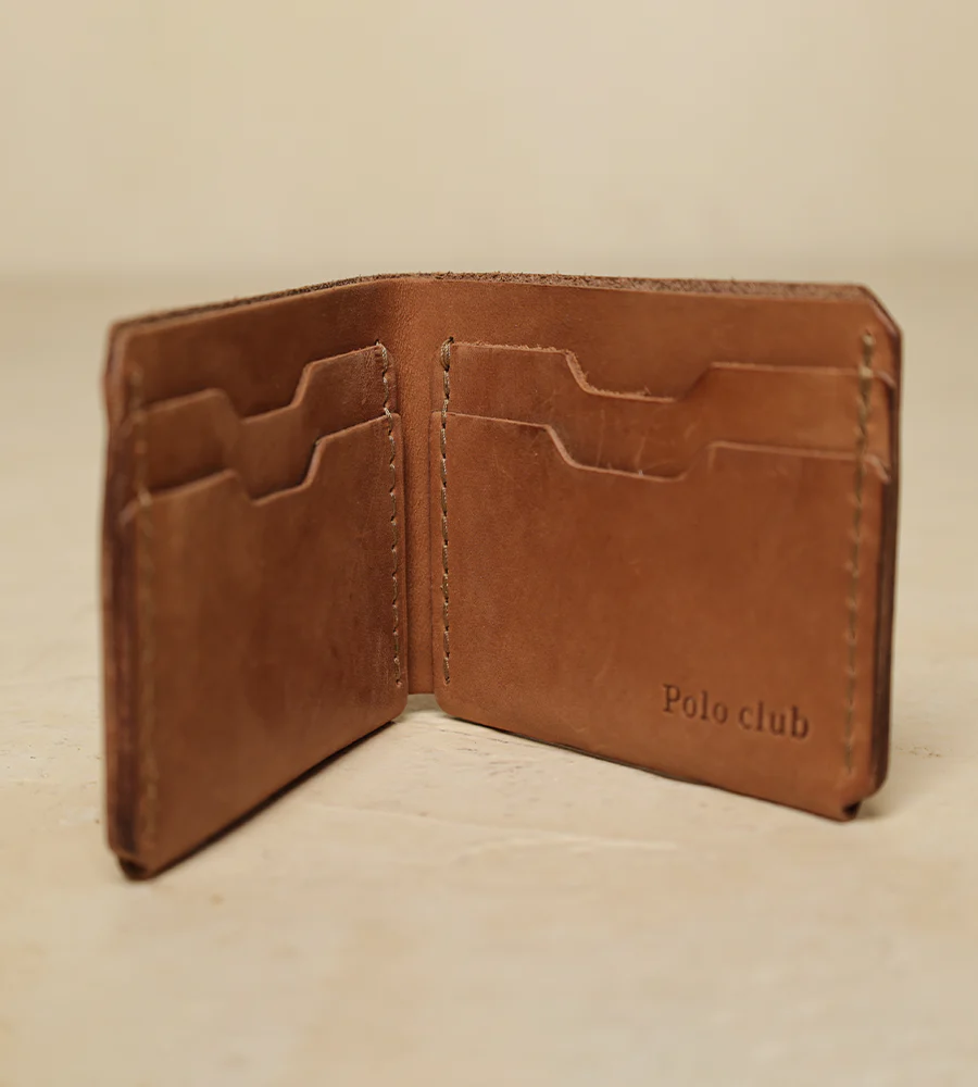 Billetera de Cuero Color Miel Ref. 125020925 - Imagen 3