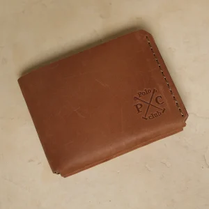 Billetera de Cuero Color Miel Ref. 125020925