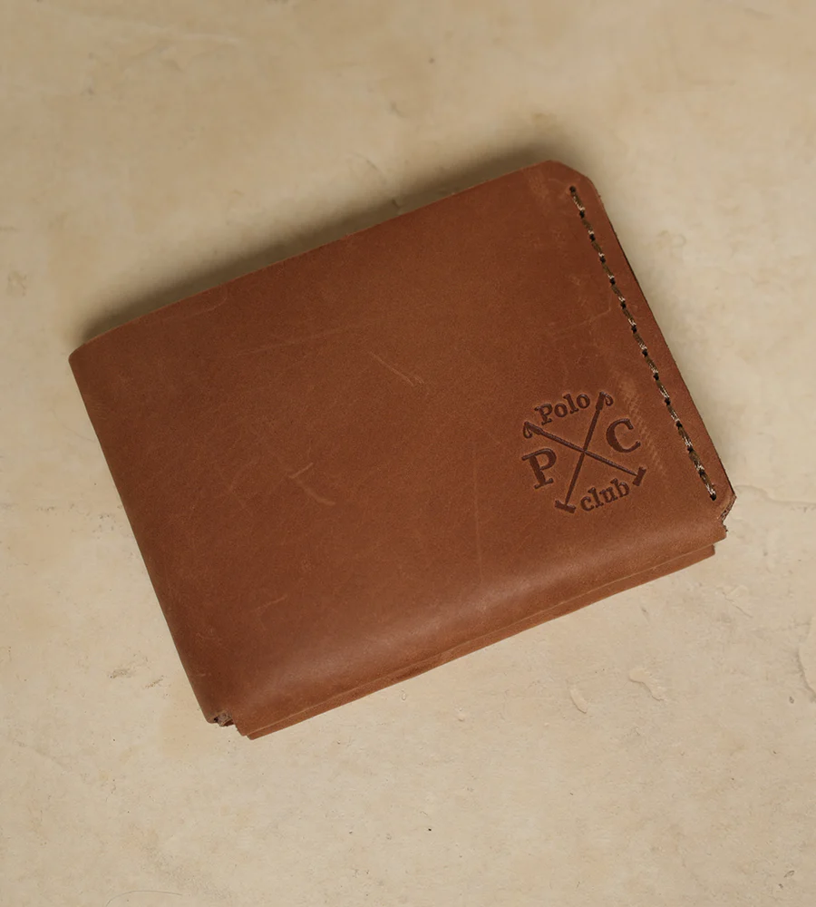 Billetera de Cuero Color Miel Ref. 125020925