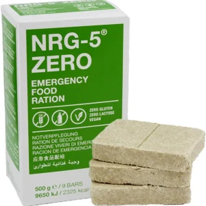 Ración de Comida de Supervivencia NRG-5® – Alimento de Emergencia Compacto y Nutritivo (500 g)
