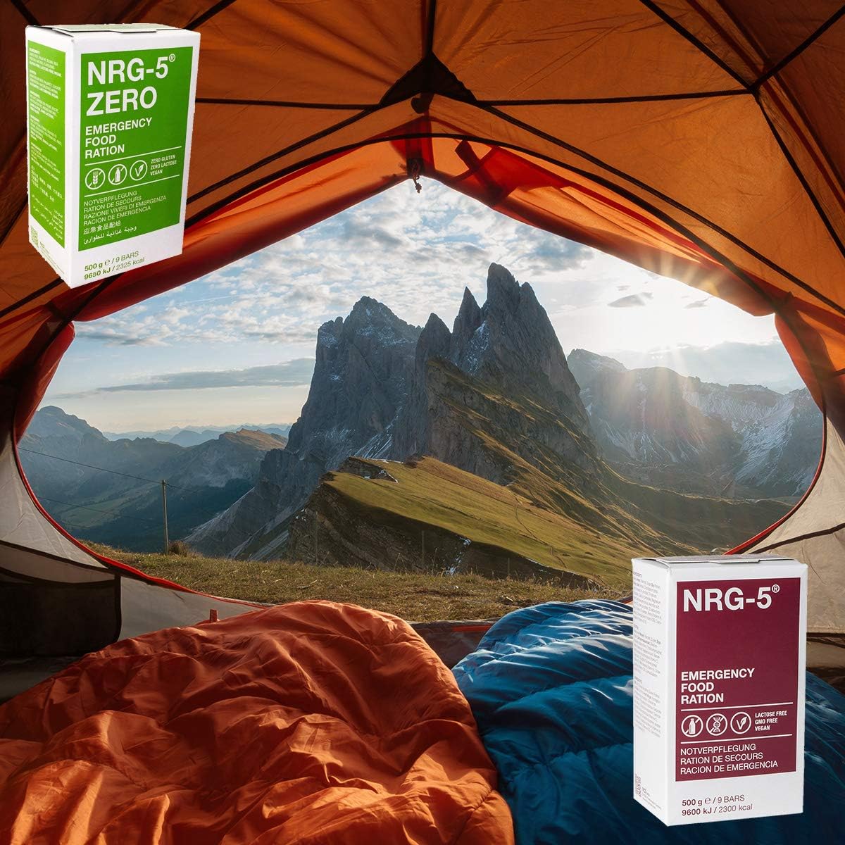 Ración de Comida de Supervivencia NRG-5® – Alimento de Emergencia Compacto y Nutritivo (500 g) - Imagen 4