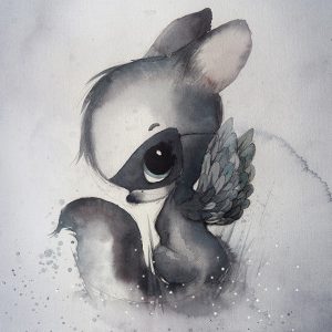 Lámina Dear Toffle 40x50cm