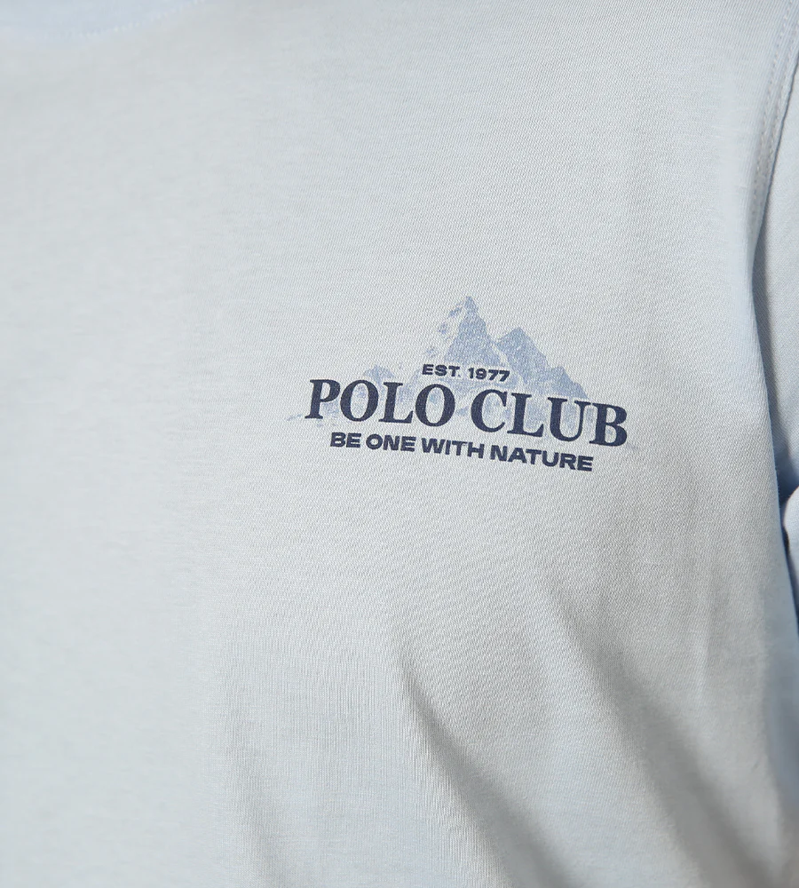 Camiseta Estampada Color Azul Celeste Ref. 150020625 - Imagen 3