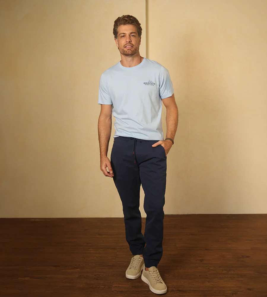 Camiseta Estampada Color Azul Celeste Ref. 150020625 - Imagen 5