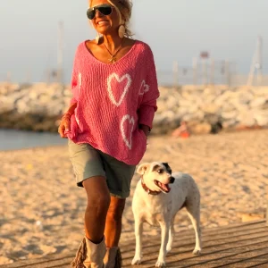 JERSEY ASIMÉTRICO CORAZÓN MULTICOLOR