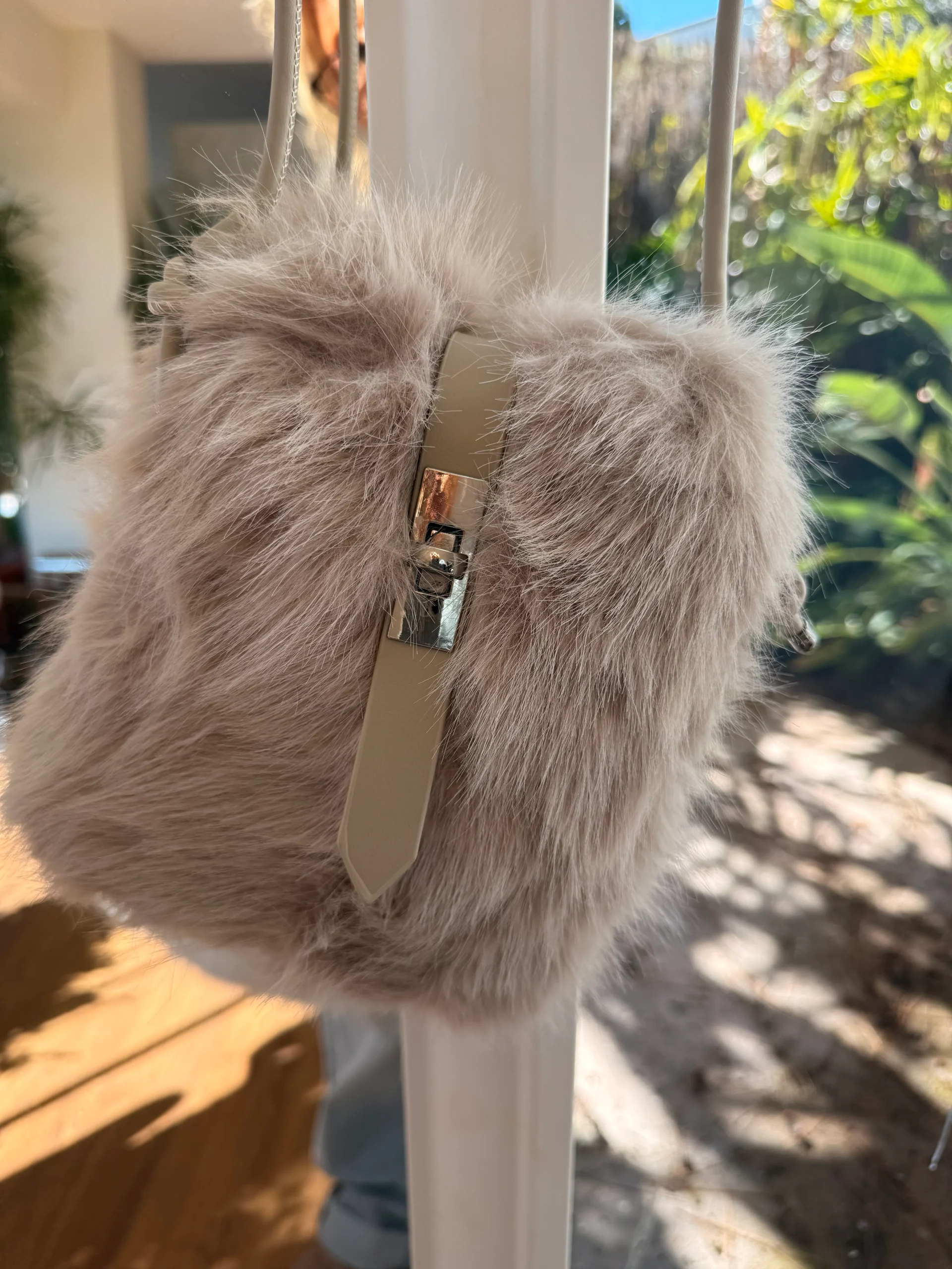 BOLSILLO DE OMBRO PELO SINTÉTICO MULTICOLOR - Imagen 5