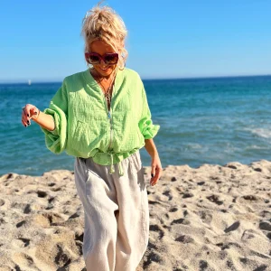 PANTALON OVERSIZE ÉDEN BEIGE