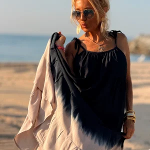 VESTIDO CORTO TIRANTES TYE&DYE MULTICOLOR