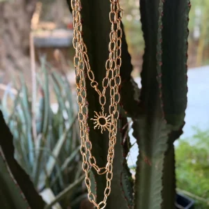 SET 3 COLARES ECLIPSE SOL ☀️DORADO