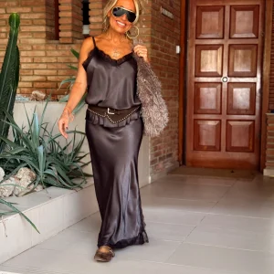 FALDA LENCERO MILA MULTICOLOR