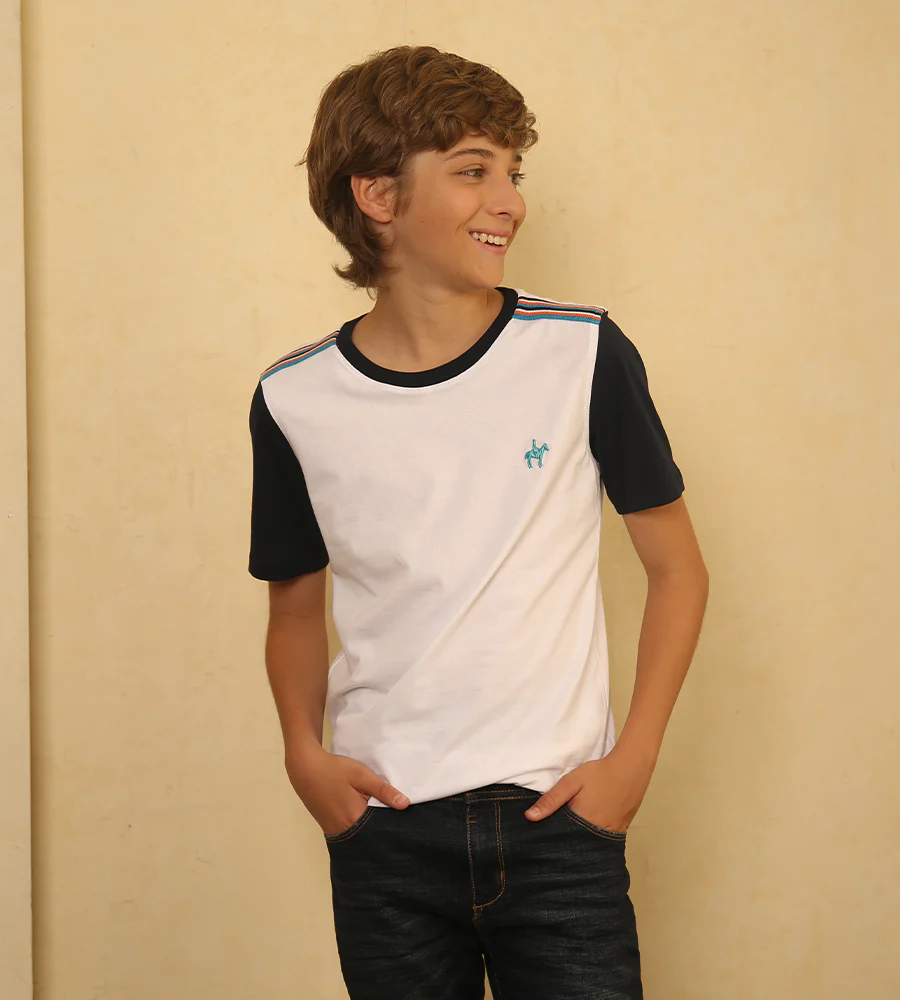 | Kids | Camiseta Bloques Blanco Ref. 249020225 - Imagen 3