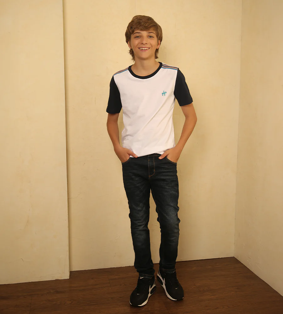 | Kids | Camiseta Bloques Blanco Ref. 249020225 - Imagen 4