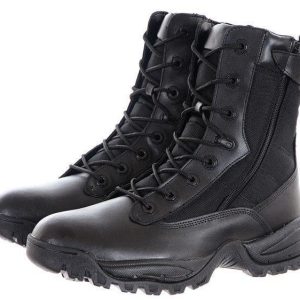 Bota táctica alta doble cremallera