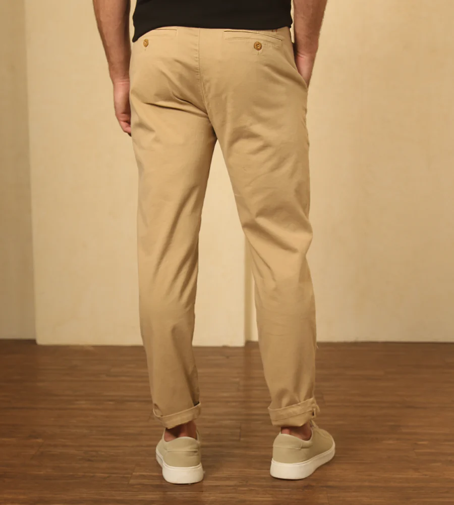 Pantalón Clásico Color Kaky Ref. 111050625 - Imagen 4