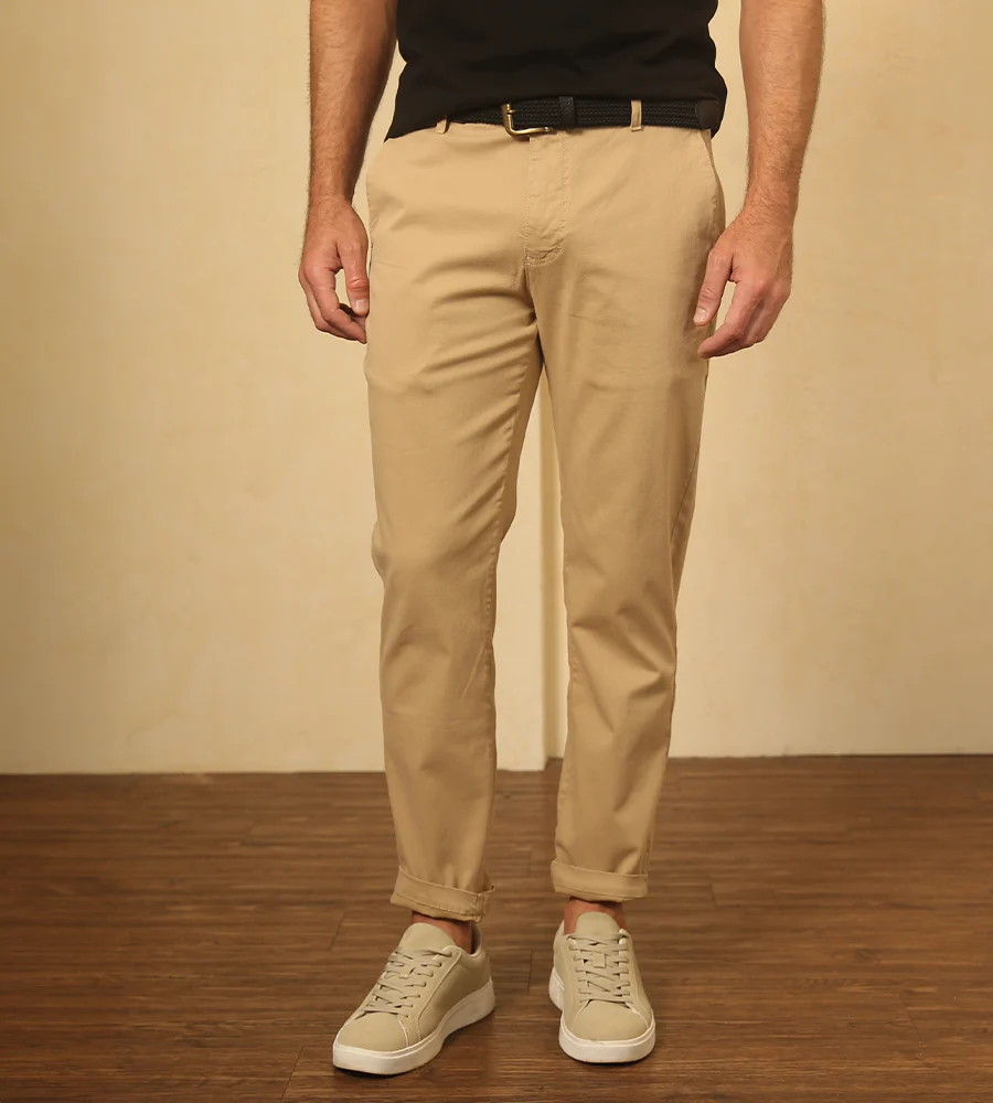 Pantalón Clásico Color Kaky Ref. 111050625