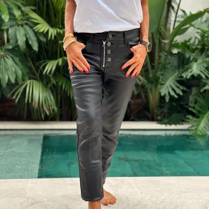 PANTALON POLIPIEL GABY MATE NEGRO