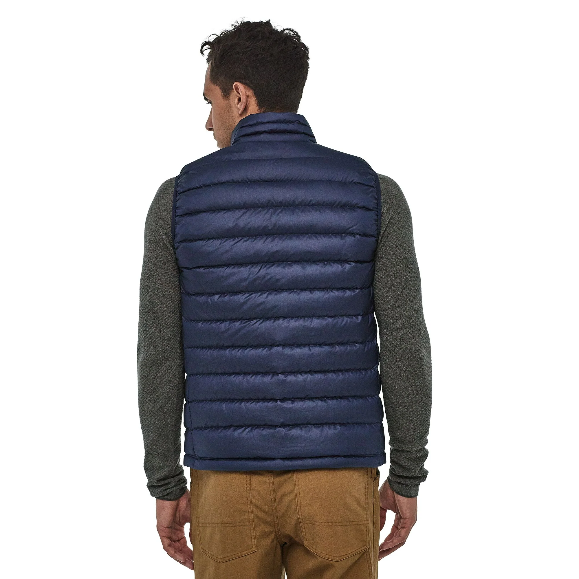 Chaleco de Pluma Hombre Sin Mangas Down Sweater Vest - Imagen 6