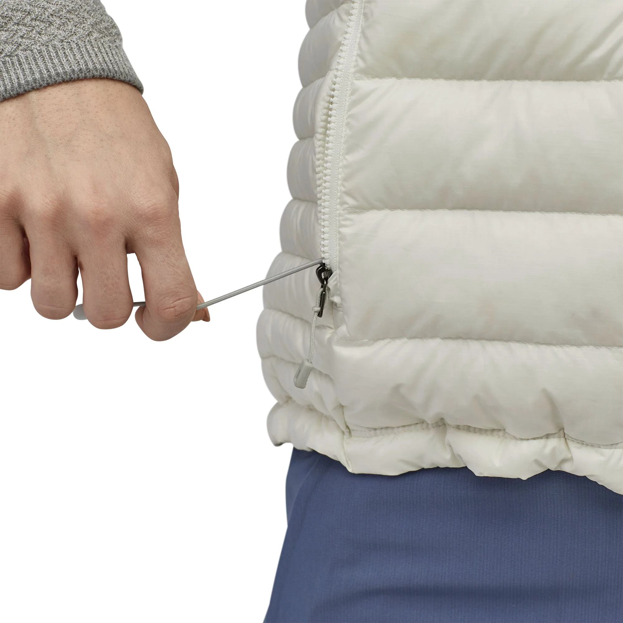 Chaleco de Pluma Mujer Sin Mangas Down Sweater Vest - Imagen 8