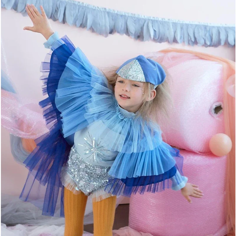 Disfraz de pájaro azul - Imagen 3