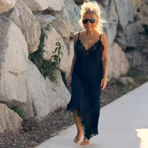 VESTIDO LENCERO ASIMÉTRICO MULTICOLOR