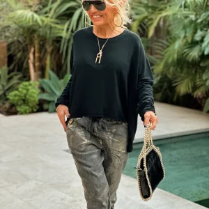 PANTALON BRILLANTE FLORENCE GRIS