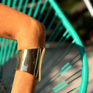 PULSERA LARGA DORADA