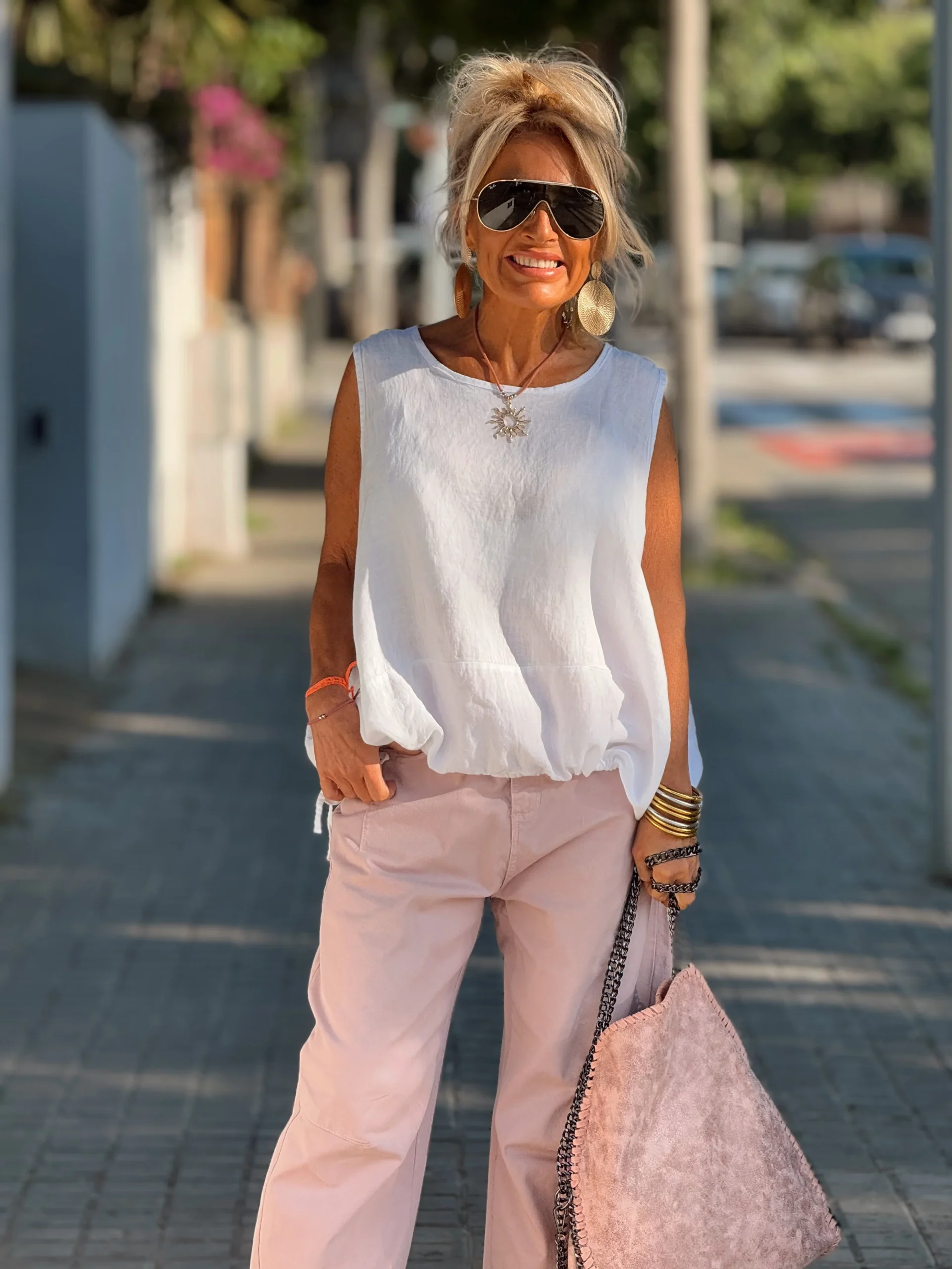 PANTALON TERESA ROSA