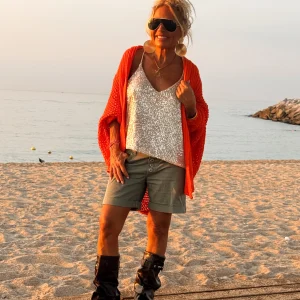 CHAQUETA AGUJERO SABINE MULTICOLOR