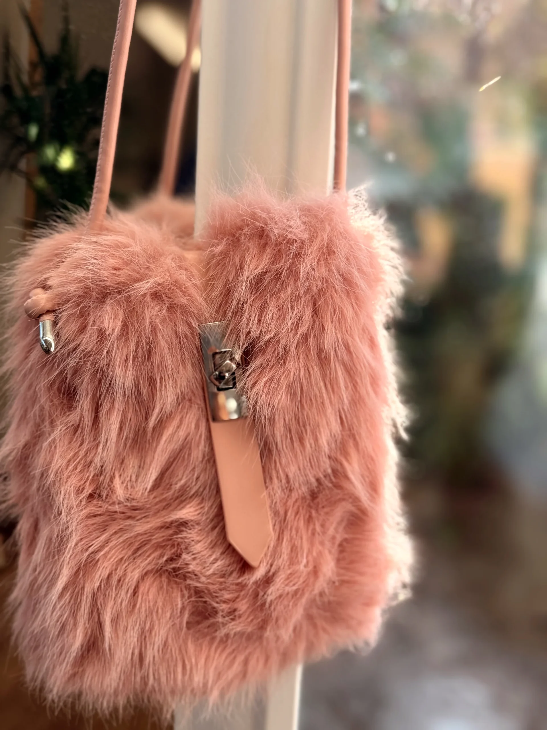 BOLSILLO DE OMBRO PELO SINTÉTICO MULTICOLOR - Imagen 4