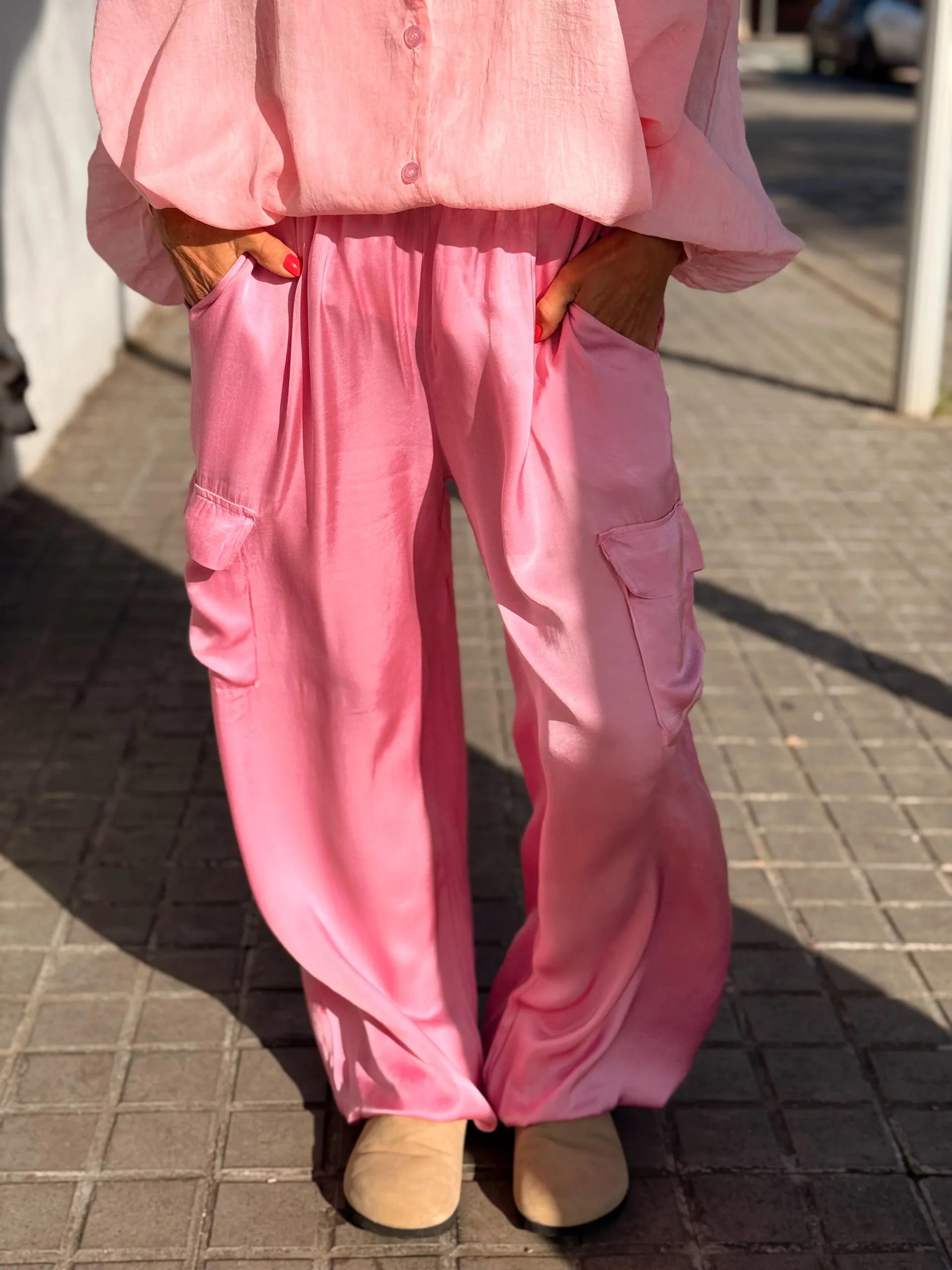 PANTALON SABRINA ROSA - Imagen 7